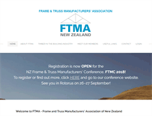 Tablet Screenshot of ftma.co.nz
